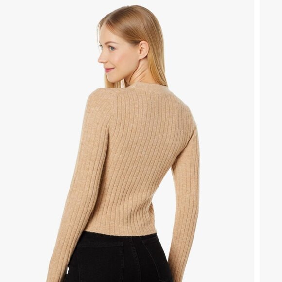 Madewell Anguila Crew Neck Slim Pullover Sweater - Picture 2 of 6